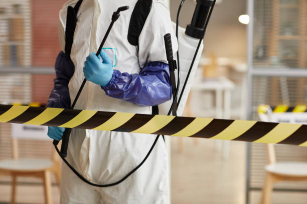 Professional Biohazard technician working in Fairview, NC